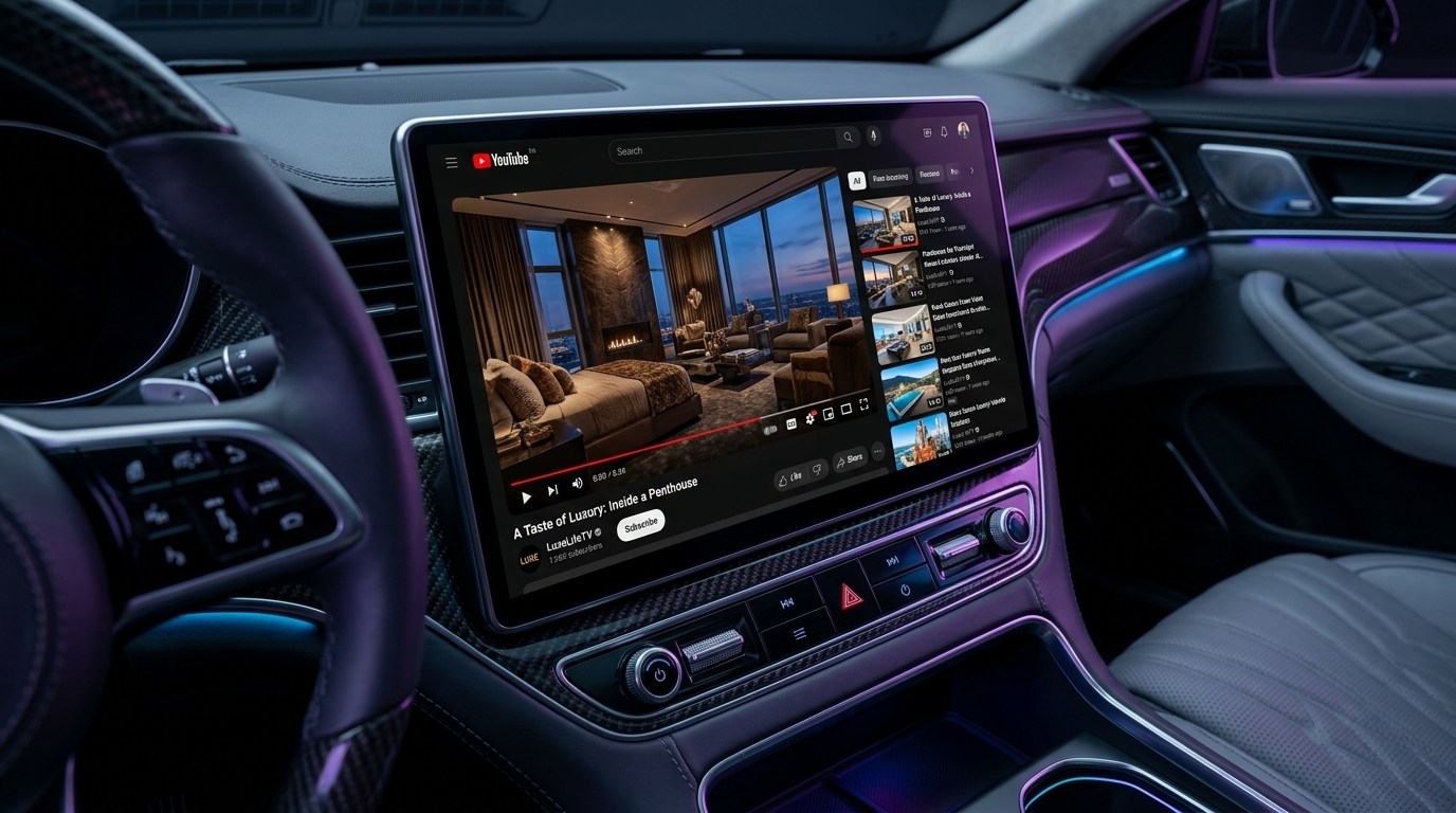 AutoVizyon YouTube Ekranı